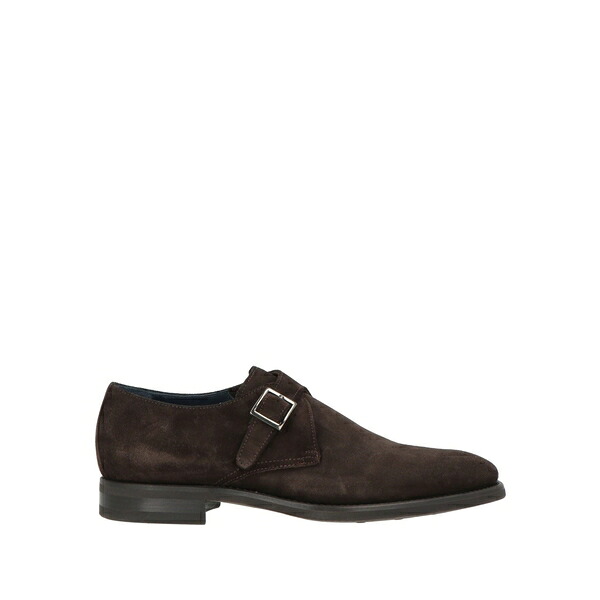 【貨物輸送無料】 ストール・マンテラッシ メンズ スリッポン・ローファー シューズ Loafers Brown