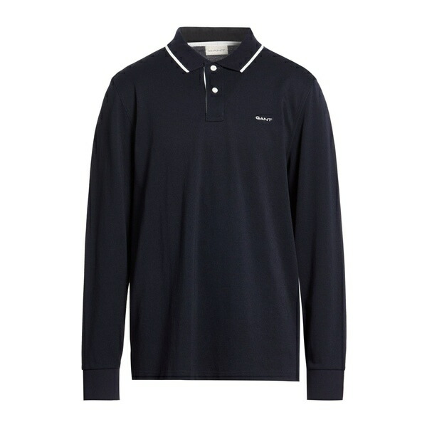 【貨物輸送無料】 ガント メンズ プルオーバー トップス Polo shirts Blue