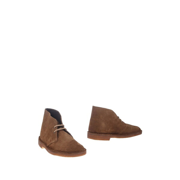 【貨物輸送無料】 クラークス メンズ ブーツ シューズ Ankle boots Brown
