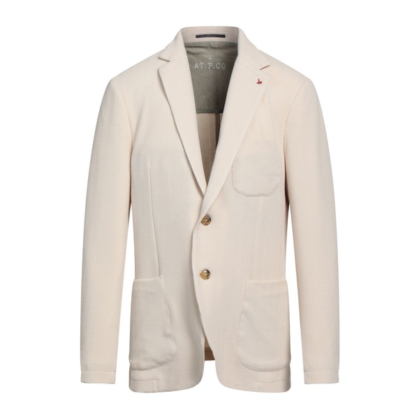 【貨物輸送無料】 アティピコ メンズ 上衣＆上衣 アウター Blazers White コート・ジャケット-メンズファッション