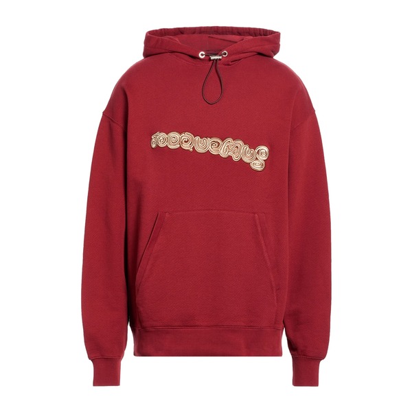 【貨物輸送無料】 ジャクエムス メンズ パーカー・スウェットシャツ アウター Sweatshirts Red