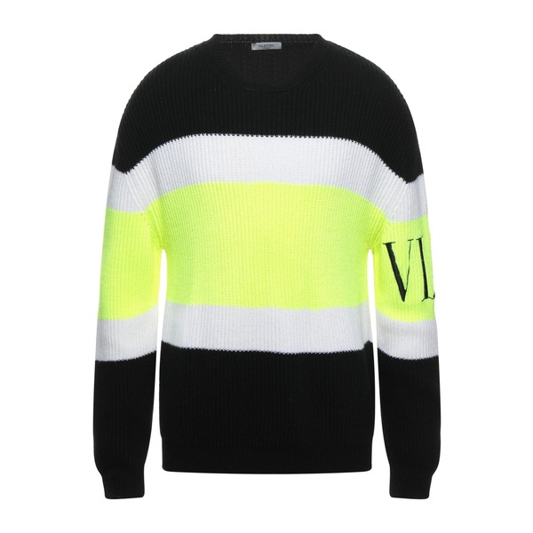 【貨物輸送無料】 ヴァレンティノ ガラヴァーニ メンズ 編み物\u0026ティーシャツ アウター Sweaters Black