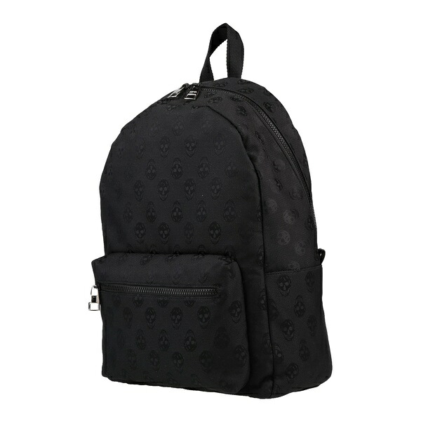 【貨物輸送無料】 マックイーン メンズ 商行為系 御徒面子 Backpacks Black
