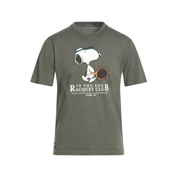 【貨物輸送無料】 はたご屋 ザ ボックス席 メンズ ティーシャツ トップス T-shirts Green