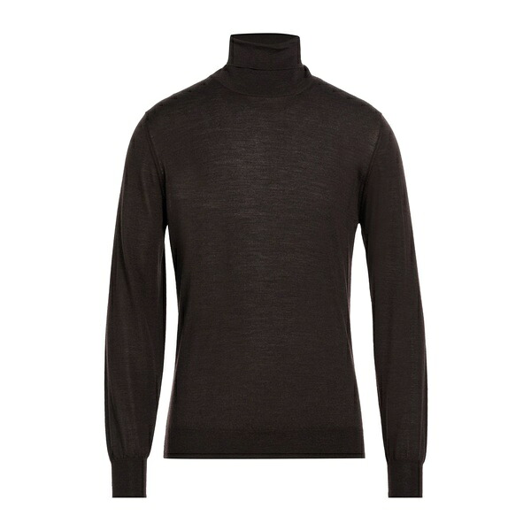 【送料無料】 フィリッポ デ ラウレンティス メンズ ニット&セーター アウター Turtlenecks Brown｜asty