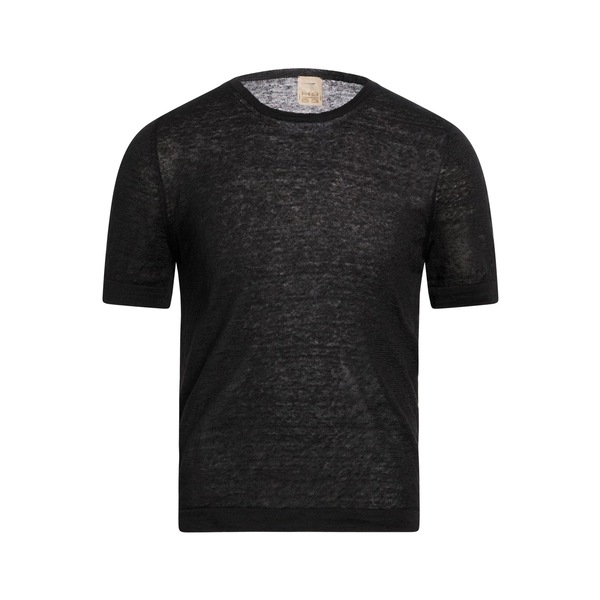 【貨物輸送無料】 エイチ953 メンズ プルオーバー トップス T-shirts Black