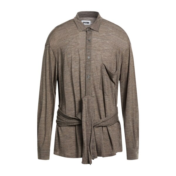 【貨物輸送無料】 マリアーノ メンズ プルオーバー トップス Shirts Grey