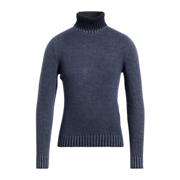 【送料無料】 ヘリテージ メンズ ニット&セーター アウター Turtlenecks Blue|asty