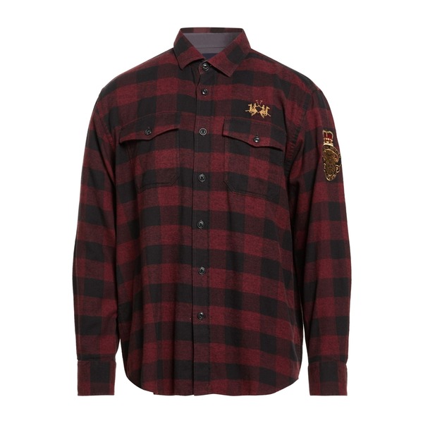 【送料無料】 ラ マルティーナ メンズ シャツ トップス Shirts Black|asty