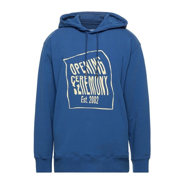 【貨物輸送無料】 開会式 メンズ パーカー・スウェットシャツ アウター Sweatshirts Blue
