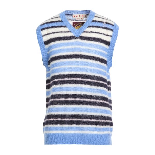 【貨物輸送無料】 マルニ メンズ 編み物\u0026スウェーター アウター Sweaters Blue