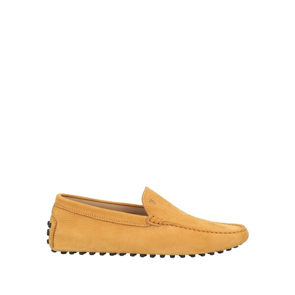 【貨物輸送無料】 トッズ メンズ スリッポン・ローファー シューズ Loafers Yellow