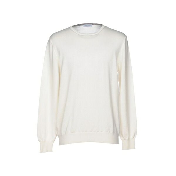 【貨物輸送無料】 グランサッソ メンズ 編み物\u0026ティーシャツ アウター Sweaters White