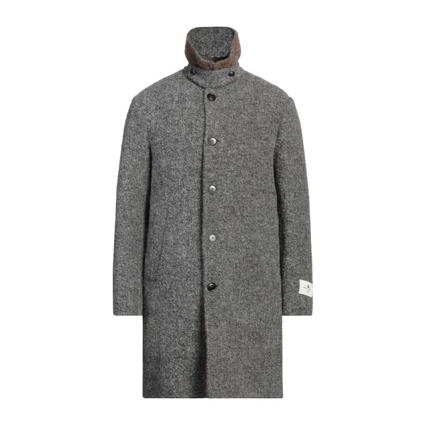 【送料無料】 ピューテリー メンズ ジャケット&ブルゾン アウター Coats Grey|asty