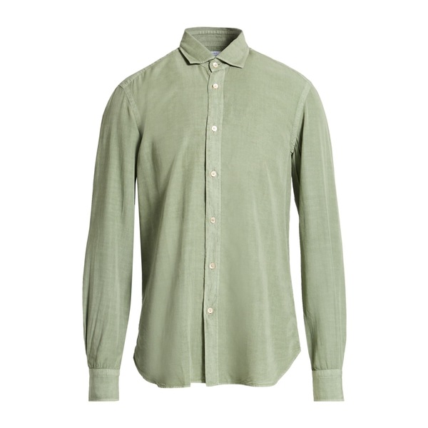 【送料無料】 ボリオリ メンズ シャツ トップス Shirts Green|asty