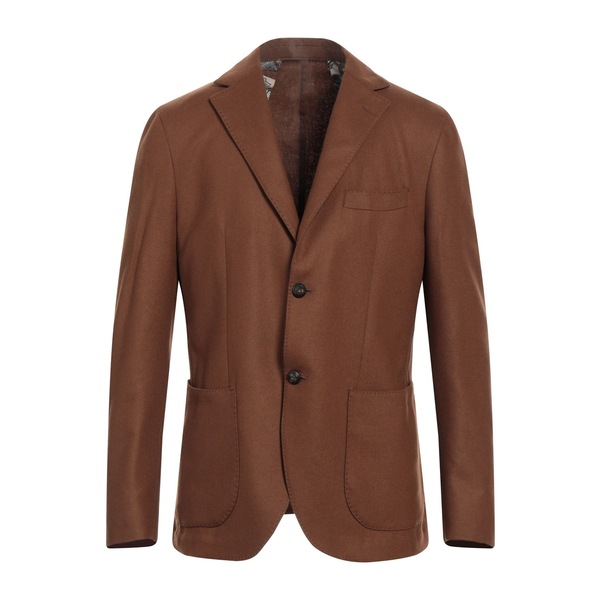 【貨物輸送無料】 トゥエンティー メンズ 上衣＆上衣 アウター Blazers Brown