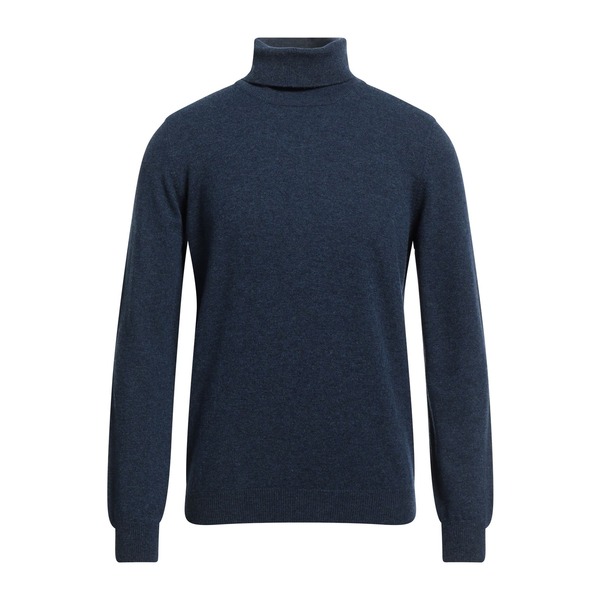【貨物輸送無料】 グランサッソ メンズ 編み物\u0026スウェーター アウター Turtlenecks Blue