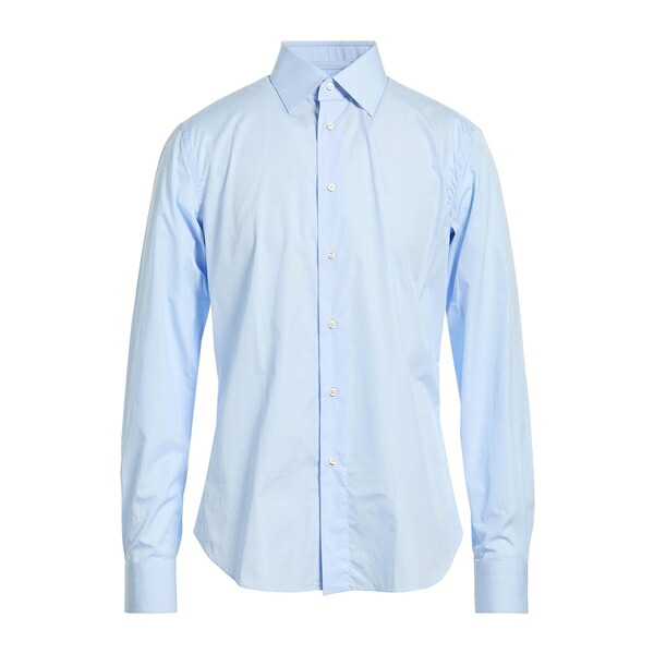 【貨物輸送無料】 ブリオーニ メンズ プルオーバー トップス Shirts Azure