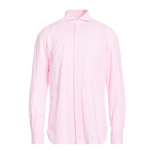 【貨物輸送無料】 ルイジ ボレッリ ナポリ メンズ プルオーバー トップス Shirts Pink
