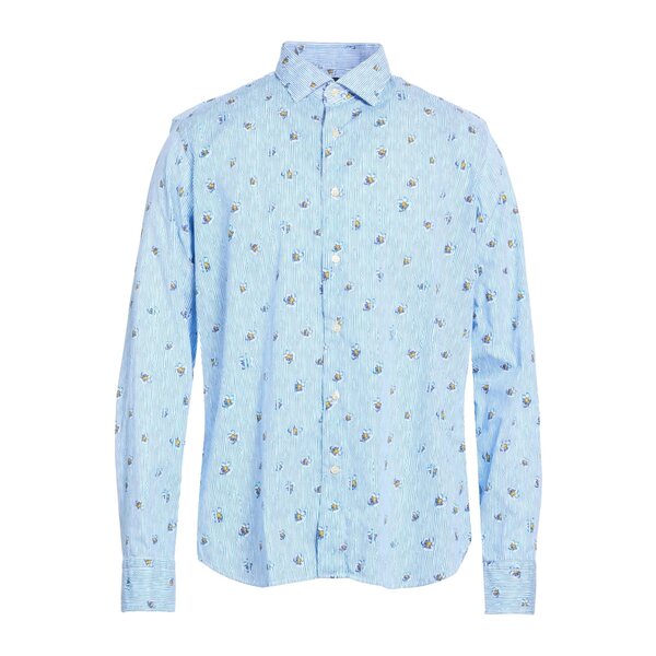 【貨物輸送無料】 アレア メンズ プルオーバー トップス Shirts Blue