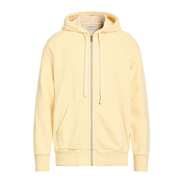 【貨物輸送無料】 クロスリー メンズ パーカー・スウェットシャツ アウター Sweatshirts Yellow