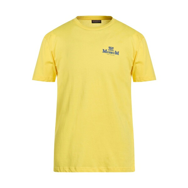 【貨物輸送無料】 総合博物館 メンズ ティーシャツ トップス T-shirts Yellow