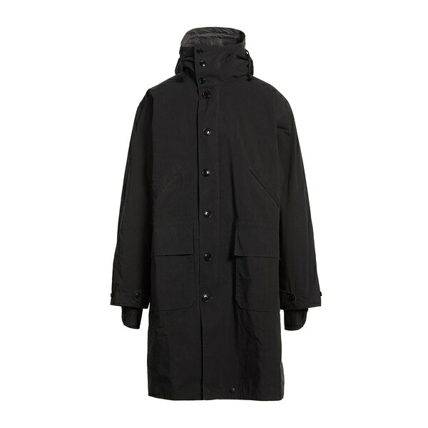 【貨物輸送無料】 マルタンマルジェラ メンズ 上衣＆上衣 アウター Overcoats \u0026 Trench Coats Black