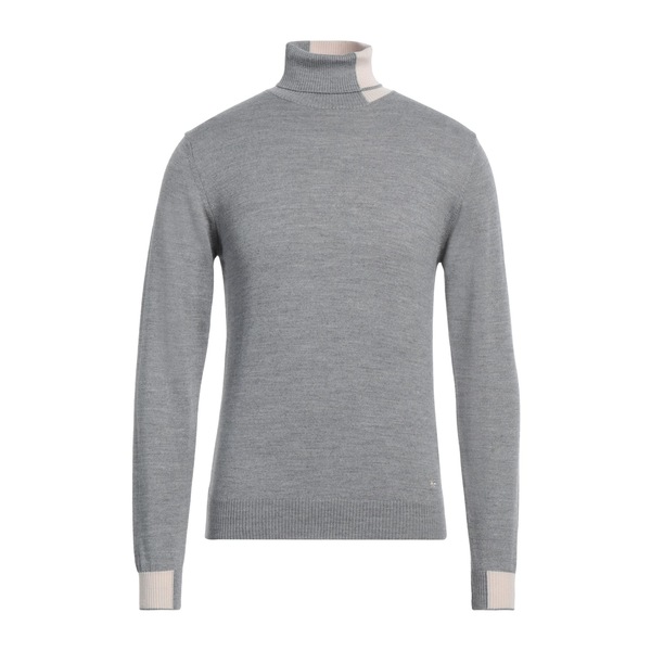 【貨物輸送無料】 マニュエル リッツ メンズ 編み物\u0026ティーシャツ アウター Turtlenecks Grey