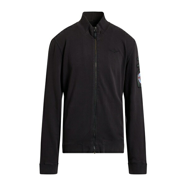 【送料無料】 アエロナウティカ ミリターレ メンズ パーカー・スウェットシャツ アウター Sweatshirts Black｜asty 23,850円