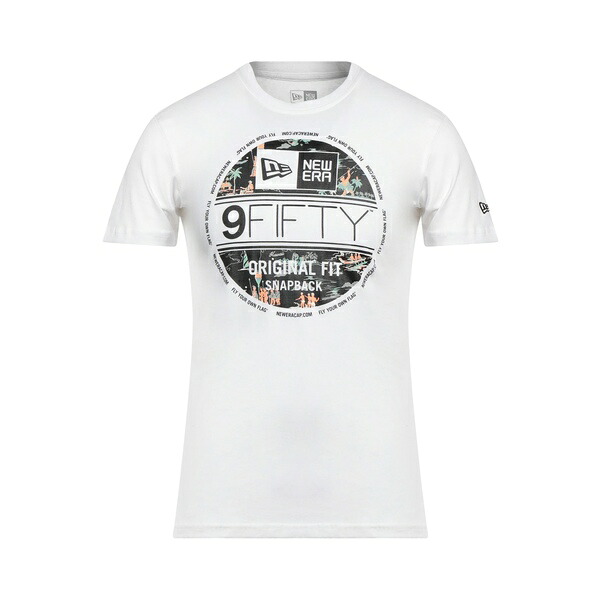 【貨物輸送無料】 ニュー内鰓 メンズ ティーシャツ トップス T-shirts White