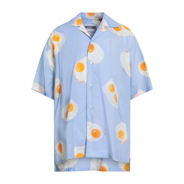 【貨物輸送無料】 モスキーノ メンズ ティーシャツ トップス Shirts Azure