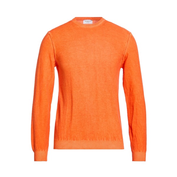 【送料無料】 アニマ メンズ ニット&セーター アウター Sweaters Orange|asty