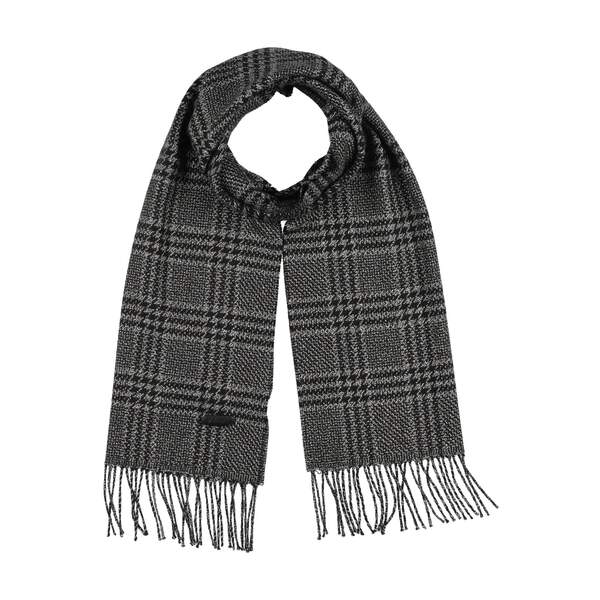【貨物輸送無料】 ブリオーニ メンズ 消音装置・袈裟・えり巻き 添え物 Scarves Black