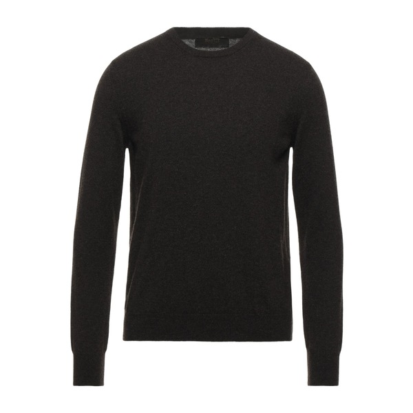 【貨物輸送無料】 ムーレー メンズ 編み物\u0026プルオーバー アウター Sweaters Brown