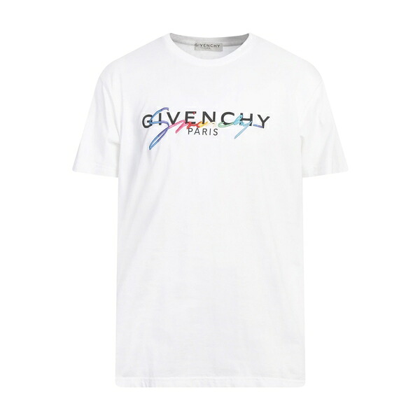 【貨物輸送無料】 ジバンシー メンズ プルオーバー トップス T-shirts White