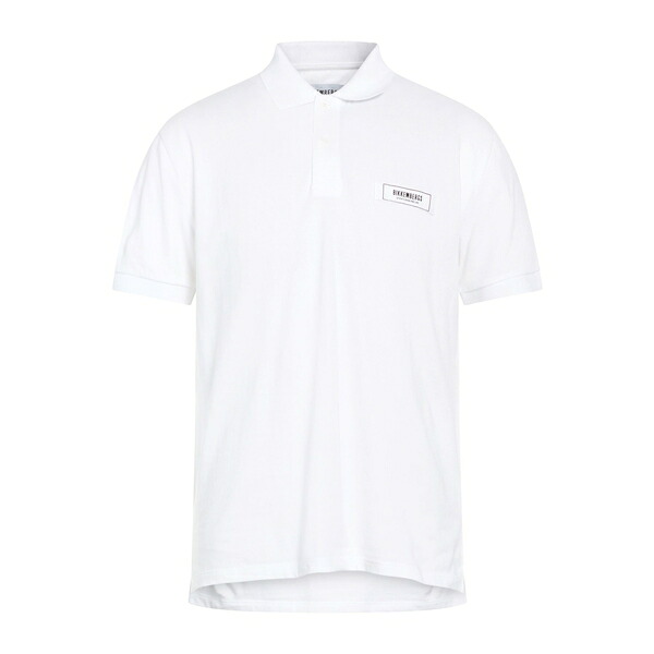 【貨物輸送無料】 ビッケンバーグス メンズ プルオーバー トップス Polo shirts White