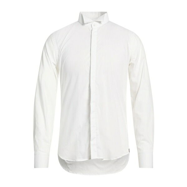 【送料無料】 マニュエル リッツ メンズ シャツ トップス Shirts White｜asty