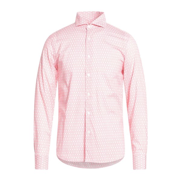 【貨物輸送無料】 フェデーリ メンズ プルオーバー トップス Shirts Pink
