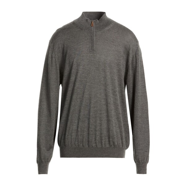 【貨物輸送無料】 フェデーリ メンズ 編み物\u0026プルオーバー アウター Turtlenecks Grey