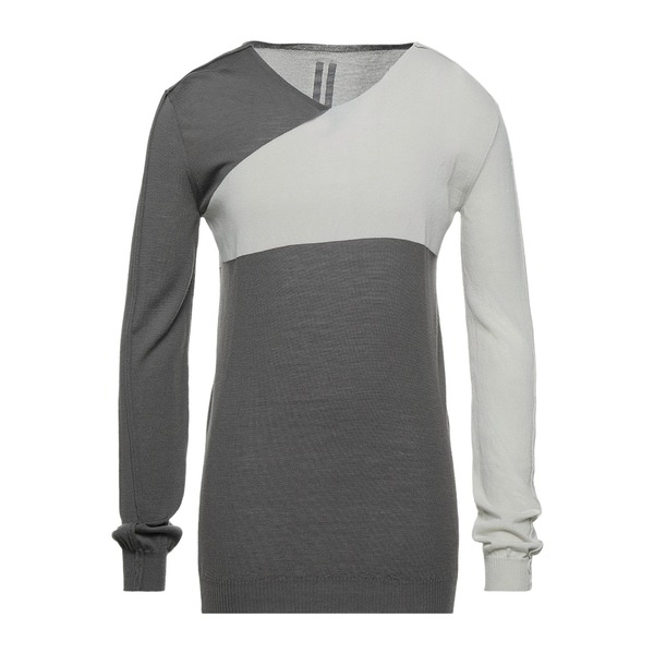 【貨物輸送無料】 リックオウエンス メンズ 編み物\u0026プルオーバー アウター Sweaters Grey