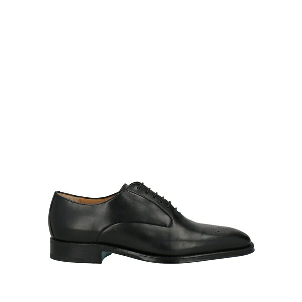 【貨物輸送無料】 ストール・マンテラッシ メンズ お召しものシューズ シューズ Lace-up shoes Black