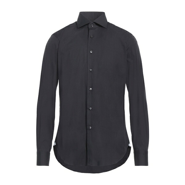 【送料無料】 バルバナポリ メンズ シャツ トップス Shirts Grey|asty