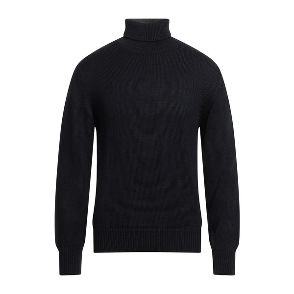 【貨物輸送無料】 ブリ鉄道車両 メンズ 編み物\u0026スウェーター アウター Turtlenecks Blue