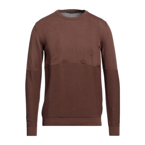 【貨物輸送無料】 ダニエレ アレッサンドリー二 メンズ 編み物\u0026スウェーター アウター Sweaters Brown