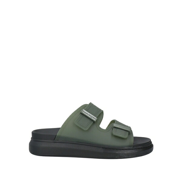 【貨物輸送無料】 マックイーン メンズ サンダル シューズ Sandals Green