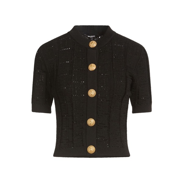 【貨物輸送無料】 バルマン レディース ジレー アウター Cardigans Black