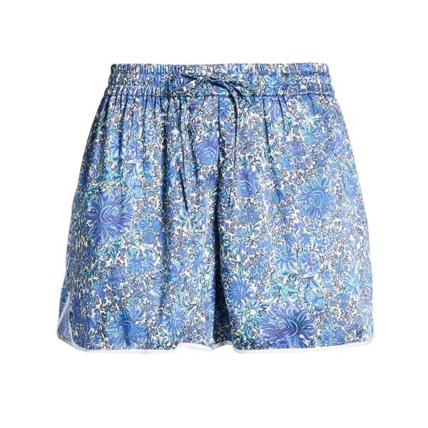 【貨物輸送無料】 真砂ロ レディース 心地好いズボン下 ボトムス Shorts \u0026 Bermuda Shorts Blue