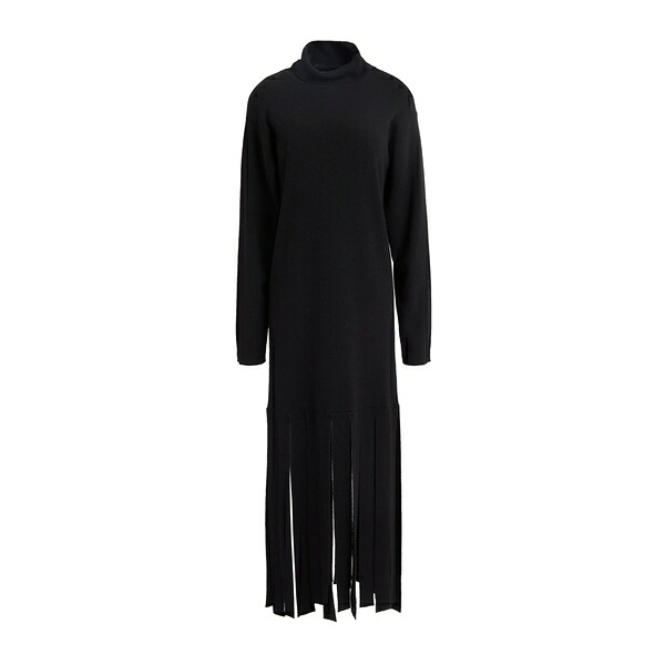 【貨物輸送無料】 セミクチュール レディース 衣装 トップス Midi dresses Black