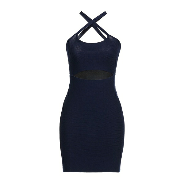【送料無料】 コンタット レディース ワンピース トップス Mini dresses Blue|asty