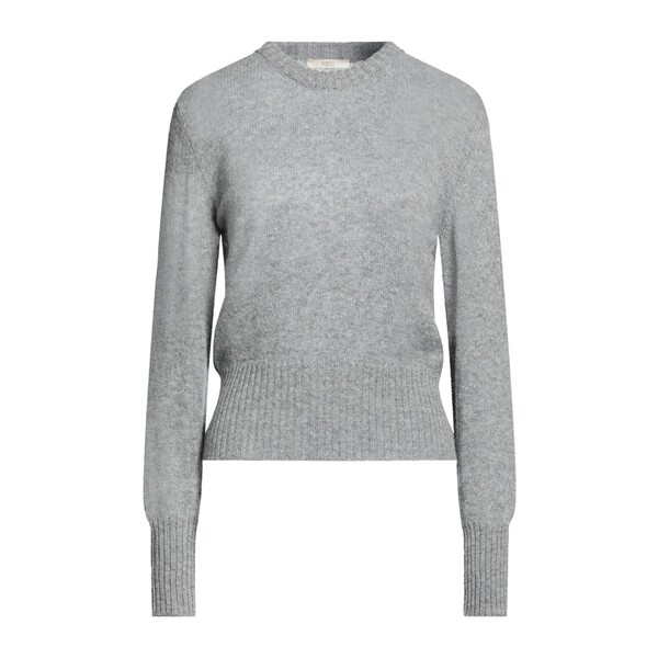 【貨物輸送無料】 フェデーリ レディース 編み物\u0026プルオーバー アウター Sweaters Grey